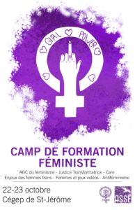 Camp de formation féministe de l'ASSÉ